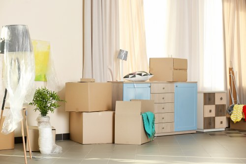 Secure long-term storage units in Lamorbey for household belongings