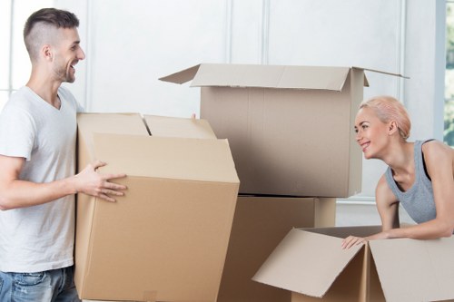 Charity donation partnership for reusable storage items